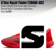 [Sole 4 All] FZ8606-602 A'one Royal Flame Bright Crimson Light Crimson Basketball Shoes