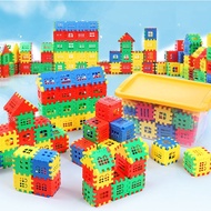 House blocks toys 3-6 years old large house assembly insert girl boy baby 1-2 years old children toys educational toys