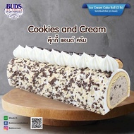 BUDS Ice Cream Cake Roll Cookies and Cream 2 lb **ราคาสินค้ารวมค่าจัดส่ง**