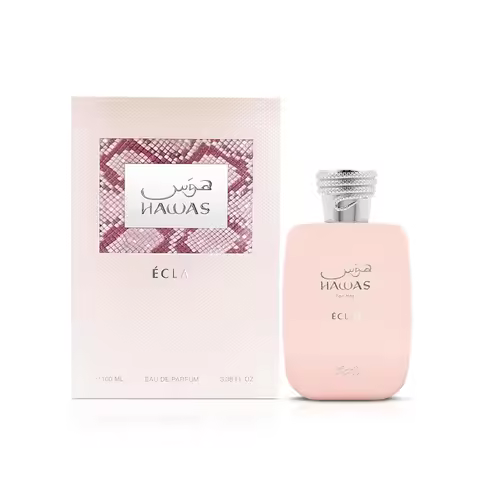 Rasasi Hawas Eclat Eau de Parfum Spray for Women – Radiant Floral Fruity & Soft Musky Scent, Long-La