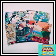 Digimon TCG- Special Promo Illustration Competition 2023 - BT2-021 BT3-063 BT9-025 BT10-051 EX1-001 