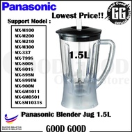 【REFUND IF DAMAGE】✔ BLENDER JUG Panasonic 1.5L For MX-337 MX-799S MX-800S MX-801S MX-898M MX-900M MX