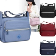 (GC-101) Women's Shoulder Bag Korean Fashion Multiple Zipper Compartments High Capacity Lightweight 