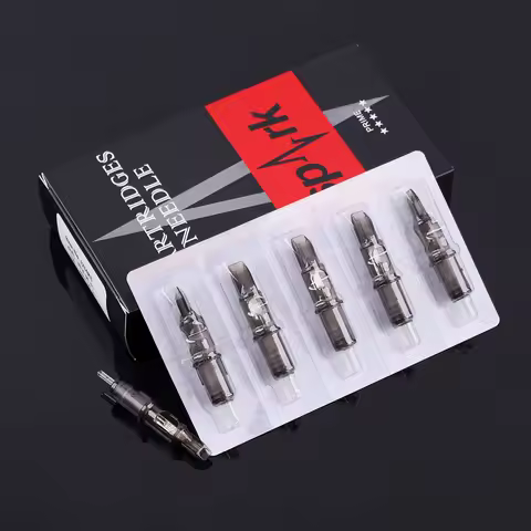 20PCS Disposable Tattoo Cartridge Needle Tools Tattoo Needles Round Liner ＆ Magnum(0.35mm needle)RL/