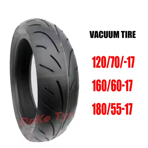 Motorcycle 120/70-17 160/60-17 180/55-17 Inch Vacuum Tire for Honda CBR 600 Front Rear Wheel