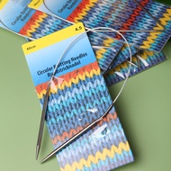 Light steel circular knitting needle / Length 40cm / Diameter 2.5mm to 6mm