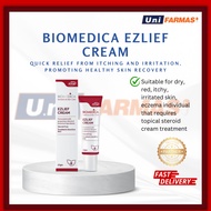BIOMEDICA EZLIEF CREAM 25G [QUICK RELIEF FROM ITCHING & IRRITATION] STEROID FREE/ DESIGN FOR SENSITI