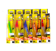 DUEL EZ-Slim Coth Squid Jig Hook/Candat Sotong (EZ-80)