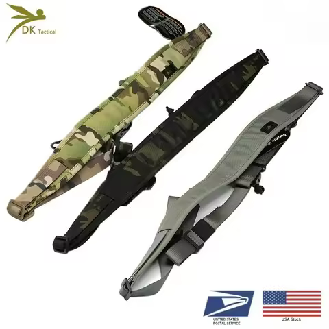 US Warehouse Tactical Rifle Nylon Sling Strap Removable Modular 2 Point /1 Point Sling Padded Airsof