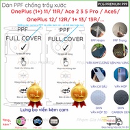 PPF & Skin Carbon back sticker FULL EDGE OnePlus (1+) 11/ 11R/ Ace 2 3 5 Pro / Ace5/ OnePlus 12/ 12R