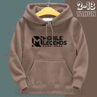 Sweater Anak Laki Laki Keren Jaket Hoodie Game ML Mobile Langends Anak Usia 7 8 9 10 11 12 13 Tahun
