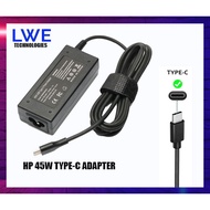 HP 45W Type-C AC Adapter Charger For HP Chromebook X360 11 14 G5 G6 G7 14-ca061dx