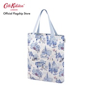 Cath Kidston Small Foldaway Tote 30 Years London Toile Cream กระเป๋า กระเป๋าถือ กระเป๋าสีครีม กระเป๋าแคทคิดสตัน