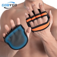 GOBYGO 1Pair Weightlifting Palm Dumbbell Grips Pads Gym Workout Fitness Sports Anti Skid Weight Cros