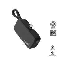 แบตเตอรี่สำรอง MOMAX 1-Power Mini 5000mAh Bulit-in foldable USB-C connector Battery pack