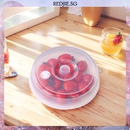 [Redjie.sg] Microwave Dish Cover Microwave Dish Guard Lid Anti Splatter for Microwave Fridge