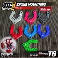 MESIN ENGINE MOUNTING NINJA RR NINJA RR ENGINE MOUNTING ALUMINUM BILLET ORIGINAL PRODUCT BY 2TC FACT
