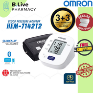 OMRON HEM-7142T2 BLOOD PRESSURE MONITOR ( 6 YEARS LOCAL WARRANTY)