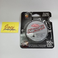 senar berkley nanofil 150yd / 300yd uni-filament pe nf150 | 12lb