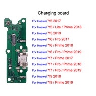 Charging Port Board Flex For Huawei Y5 Y6 Y7 Y9 Pro Prime 2017 2018 2019 Lite