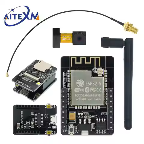 ESP32-CAM-MB WiFi + Bluetooth Module Camera Module ESP32 Development Board CH340 CH340G OV2640 Camer