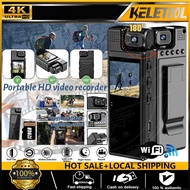 body camera 4k WIFI camera mini vlog Waterproof pocket camera body camera police 180° camera action 