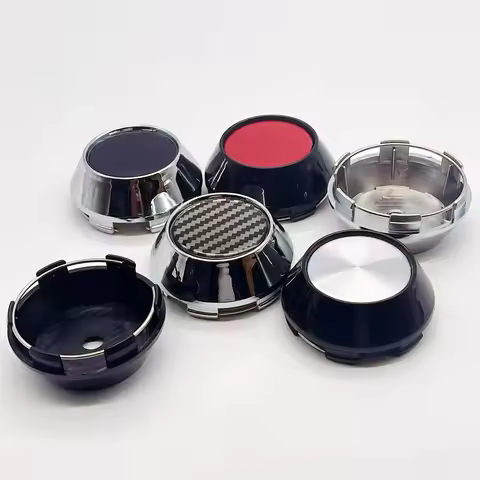 No Logo Emblem 4pcs Car Wheel Center Caps High Cap 60mm 64mm 65mm 68mm 69mm Wheels Hub Rim Hubcaps C