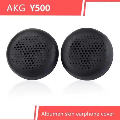 Suitable for AKG Y500 Wireless Bluetooth Headset Cover Sponge Cover Protein Leather Earmuffs Earphon