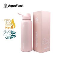 Aquaflask TUMBLER 18oz/22oz/32oz/40oz Wide Mouth with Lid Vacuum Insulated Drinking Water Aqua Flask