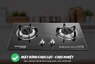 BẾP GAS ÂM KÍNH SUNHOUSE MAMA MMB6632 (tiết kiệm an toàn mặt kính chịu lực bảo hành chính hãng)