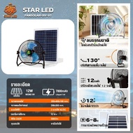 รวมพัดลมโซล่าเซลล์ตั้งโต๊ะ ขนาด 12 นิ้ว FANSOLAR-9V-V1 / V2 และ 16 นิ้ว FANSOLAR-16N / DY-268YK มีให
