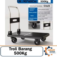 Hand truck Trolley Folding Goods Hand Truck 500Kg 90Cm x 60Cm