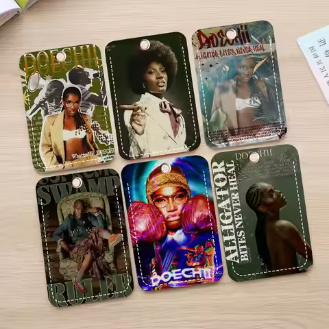 D-Doechii Personalised Holder Suitable For Bank Card,Subway, Bus Card Wallet Card Case Badge Holder 