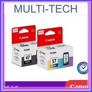Canon Black CL-57 Color CL-57s Color Small Cartridge PG-47