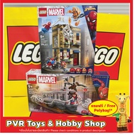 Lego 76317 76321 Marvel Spidey Peter Parkers Apartment Spider-Man vs. Doc Ock Subway Train Scene Ave