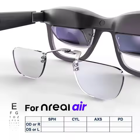 Prescription Lenses For Xreal Air Nreal Air2 Pro AR Smart Glasses Lens Custom Myopia Hyperopia Astig