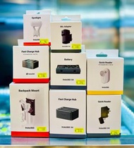 💥行貨快買💥 INSTA360 X4 / GO 3 3S / ACE PRO / ACE PRO 2 / GO ULTRA 配件 閃傳伴侶 電池 充電盒 MIC ADAPTOR SPOTLIGHT B