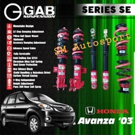 GAB SE Series Shock Coilover Shockbreaker Suspensi AVANZA XENIA 2003+