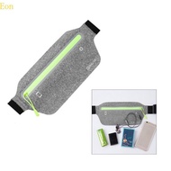 Eon Reflective Waist Bag Unisex Fanny Pack Portable Gym Bags with Headphone Jack
