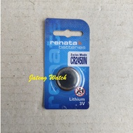 Original Renata CR2450 CR2450N 2450 Battery 3 Power VOLT Made In Swiss