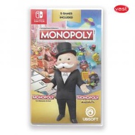 Nintendo Switch - MONOPOLY 大富翁 | 地產大亨 + MADNESS 瘋樂合輯【中英文合版】