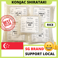 5pcs x 200g | Konjac Shirataki Keto Rice | Singapore Brand Slim Cuisine | Gluten Free Low Carb Low Calorie Fat Free Slimming | For Vegans Diabetic Weight Loss Paleo | Not Xndo Lokarb Slendier