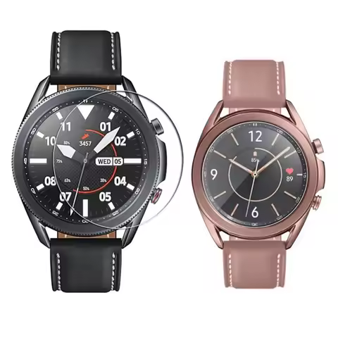 Tempered Glass Protective Film Guard For Samsung Galaxy Watch 3 41mm 45mm Screen Protector Cover Wat
