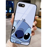 HP GK357 (OPPO A1K/C2) OPPO A1K Glass Softcase - OPPO A1K Case - Casing OPPO A1Khp - Latest REALME C
