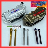 SET SCREW BRACKET CALIPER MONOBLOCK / MOUSE 4 POT HENG SEPASANG SKRU CALIPER 4POT