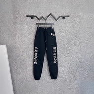 5BRX Chrome Hearts Correct version of the new autumn and winter Sanskrit-style American casual jogge