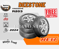 ส่งฟรี DEESTONE รุ่น VINCENTE R203 165/60R13 165/55R14 ยางใหม่ปี2023-2024🔥(ราคาต่อ 4 เส้น) แถมฟรีจุ๊