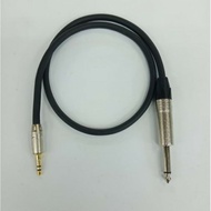 Canare Audio Cable 4mtr Jack 3.5mm Stereo Male To Akai 6.5mm Mono Male
