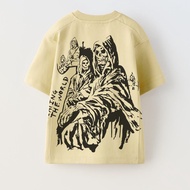 KREACTIVE T-Shirt AVENGED SEVENFOLD Healing The World Beige - A7X Life Is But a Dream Oversize Tee -