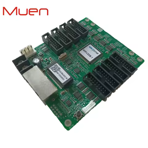 Free shipping Novastar MRV208-1（N） Full Color LED Video Screen Receiving Card 16Pin 8 Ports Interfac